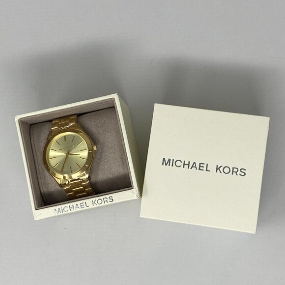 Michael Kors Gold Watch MK3179 New - Picture 5 of 5